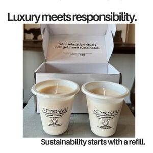 Atmosuv Eco-Friendly Sustainable Scented Candles